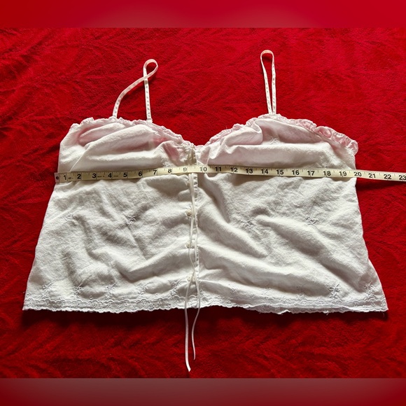 NWOT LARGE VICTORIA’S SECRET PJ SET WHITE PERFECT MEASUREMENTS IN PICS FLAWLESS - Picture 4 of 12